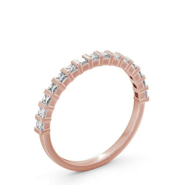 Orla Half Eternity Princess Lab Diamond Tension Set Ring